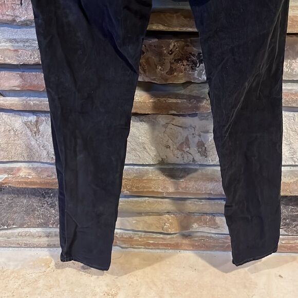 Roxy Black Corduroy Low Rise Slim Pants - Picture 6 of 7
